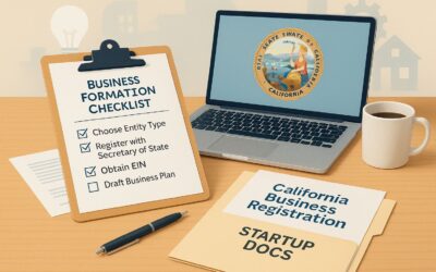 Filing for a New Business In California