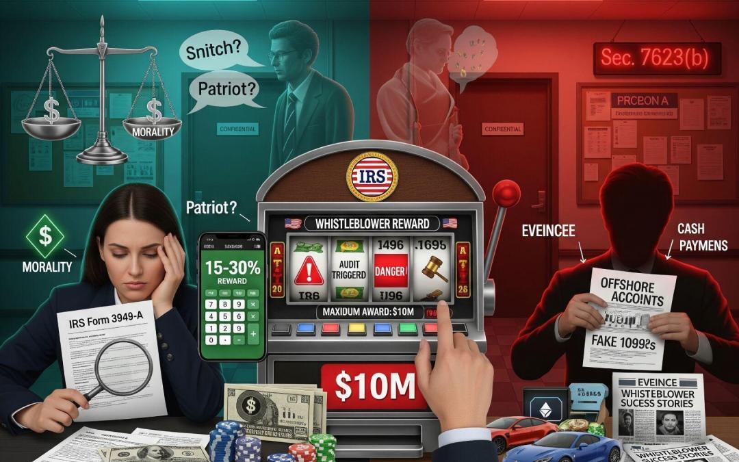 Report Someone to the IRS for Fun and Money