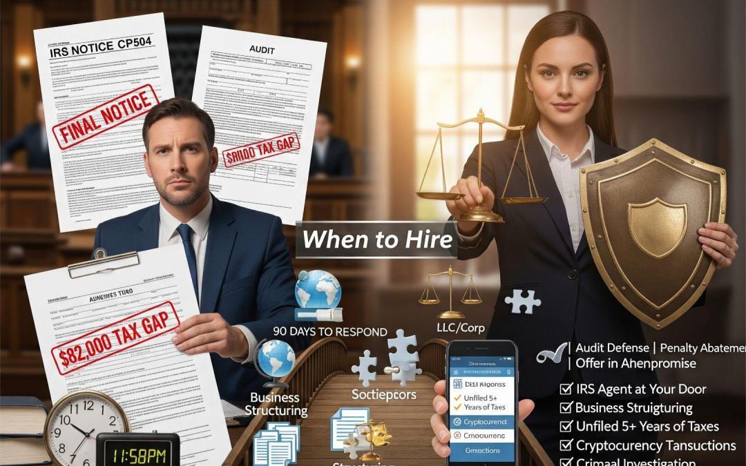 When Should I Hire a Tax Attorney?