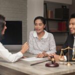 Taxpayer meeting with a tax attorney about criminal exposure in an IRS audit