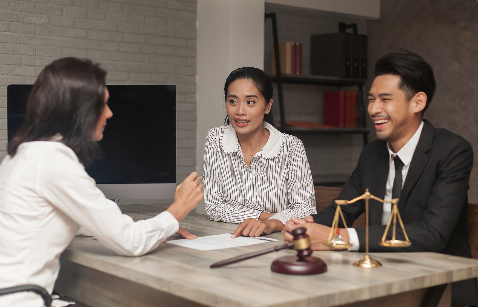 Taxpayer meeting with a tax attorney about criminal exposure in an IRS audit Taxpayer meeting with a tax attorney about criminal exposure in an IRS audit